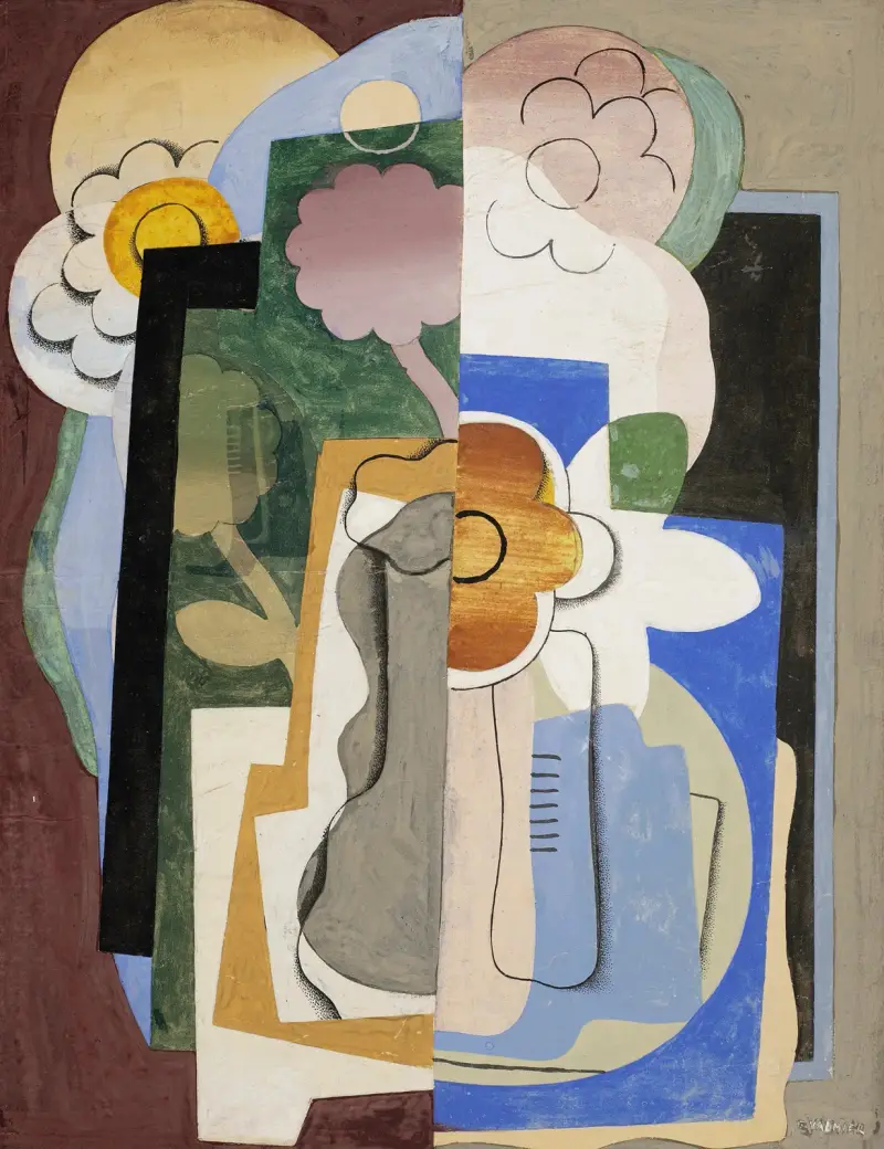 Blomvas av Georges Valmier