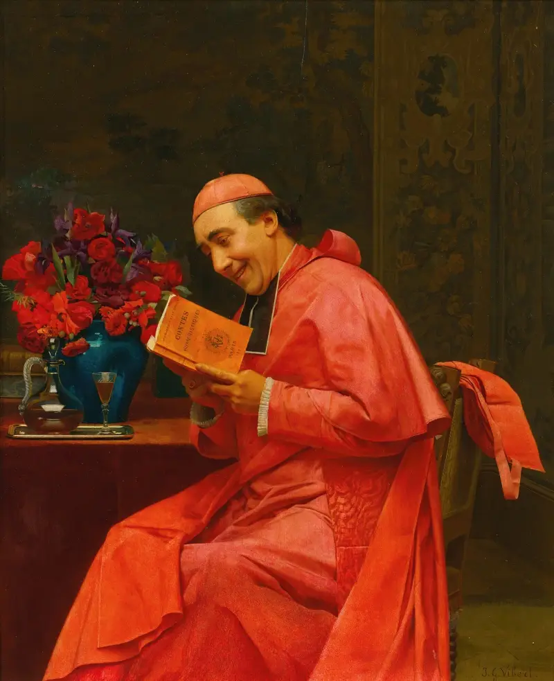 Zábavné čtení, Jehan Georges Vibert