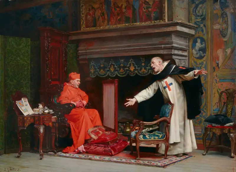 Volba kazatele (Konkurz), Jehan Georges Vibert