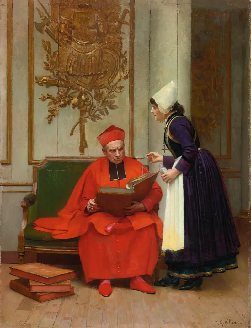 Gorzka lekarstwo, Jehan Georges Vibert