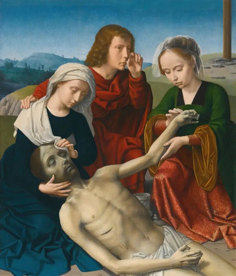 Die Beweinung Christi von Gerard David