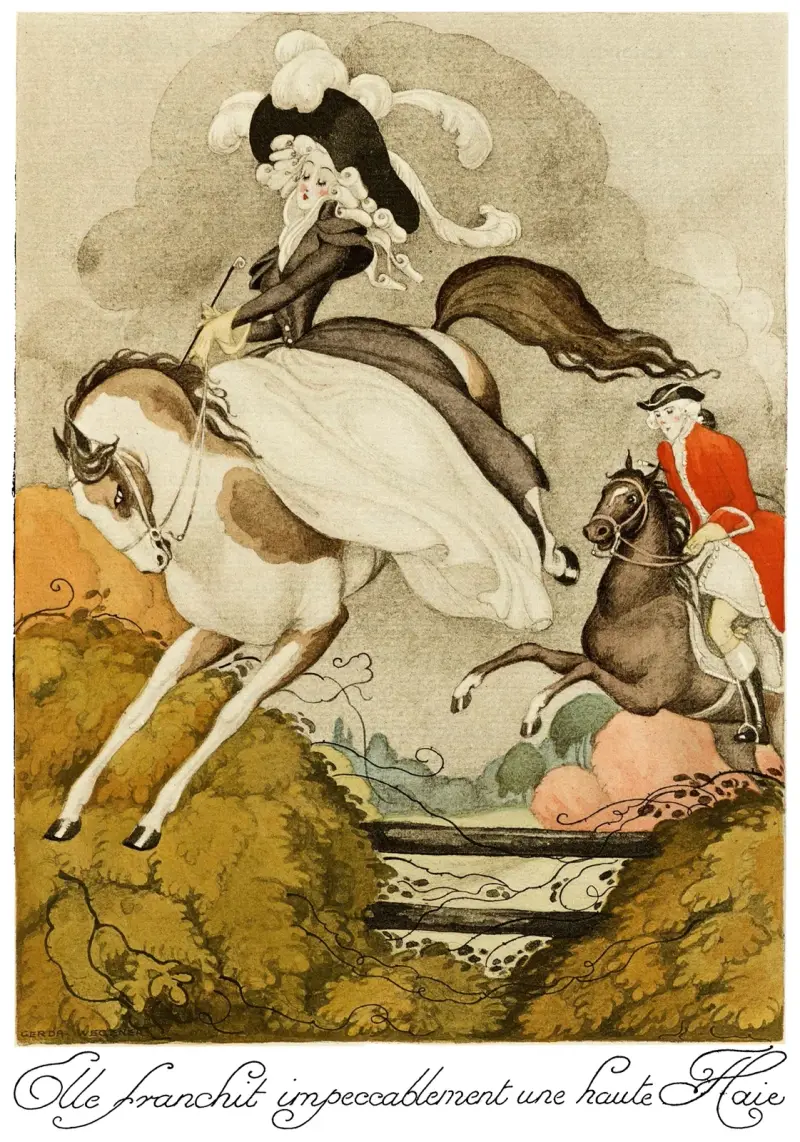 Na červených podpatcích, pl. 8, Gerda Wegener