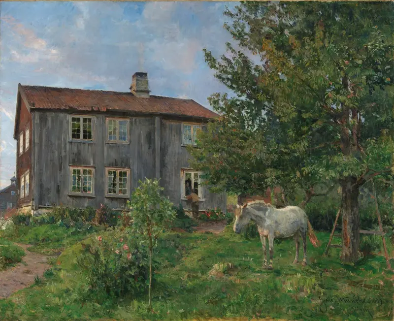 Na gospodarstwie, Ulvin, Gerhard Munthe