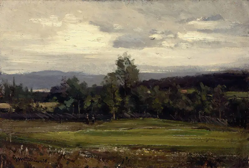 Pole u Hedmarku v létě, Gerhard Munthe
