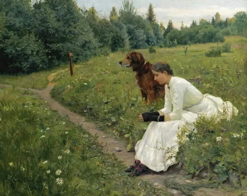 Idyll av Gerhard Munthe
