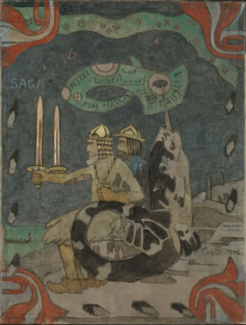 Sága, Gerhard Munthe
