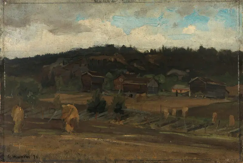 Sädesskylar av Gerhard Munthe