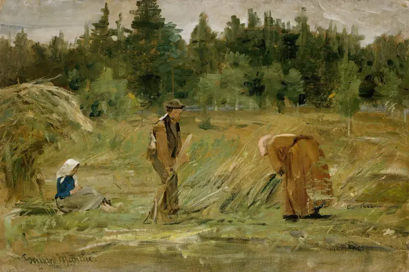 Den fattige mannens åker av Gerhard Munthe
