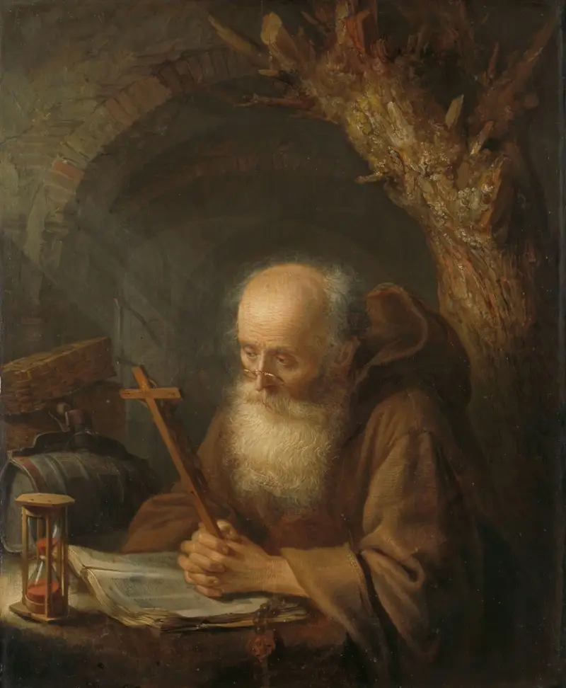 Eremit, Gerrit Dou