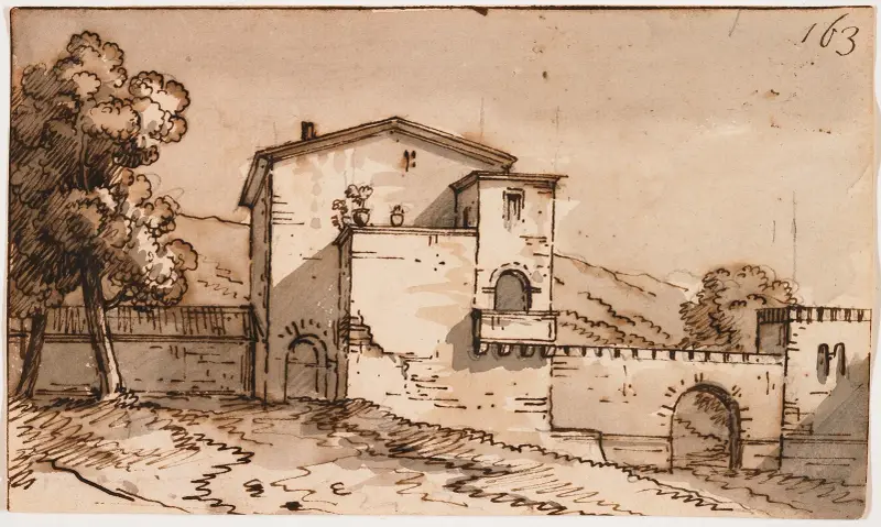 Italian Landscape av Giacomo Quarenghi