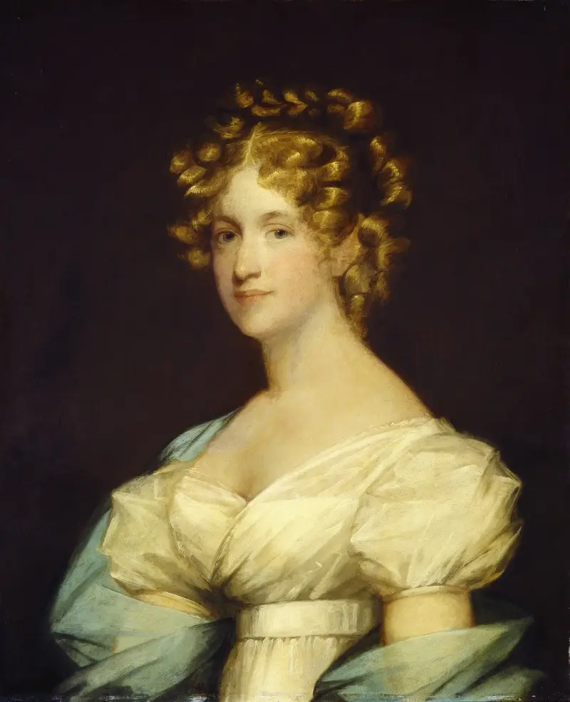 Charlotte Morton Dexter (Mrs. Andrew Dexter) av Gilbert Stuart