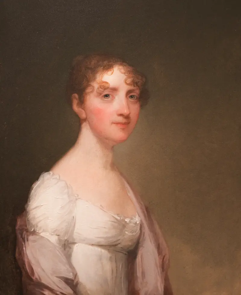 Elizabeth Sproat Lenox (1785-1864) von Gilbert Stuart