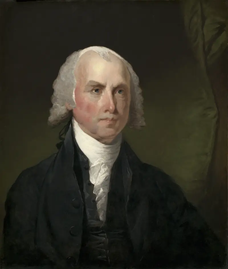 James Madison, Gilbert Stuart