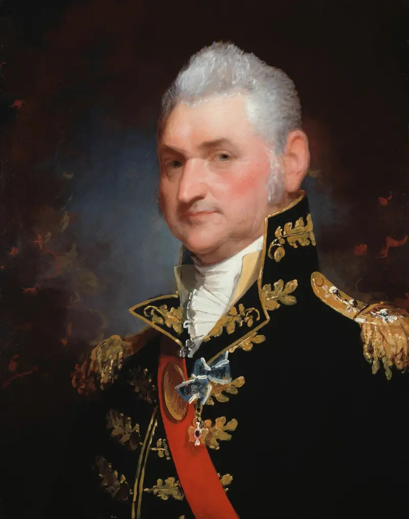 Major-General Henry Dearborn av Gilbert Stuart