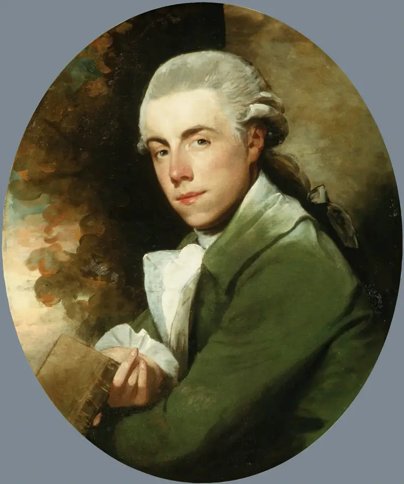 Mężczyzna w zielonym płaszczu, Gilbert Stuart