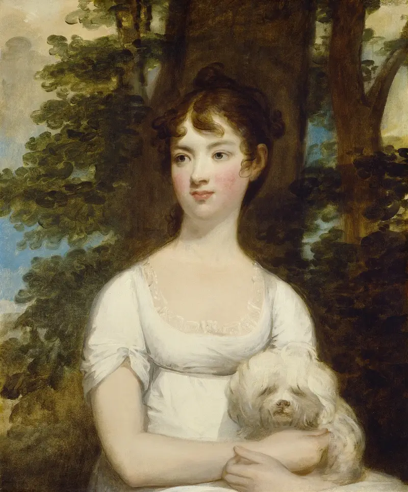 Mary Barry av Gilbert Stuart