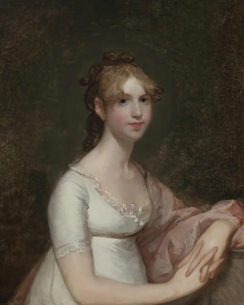 Miss Anna Powell Mason (Mrs. Patrick Grant) av Gilbert Stuart