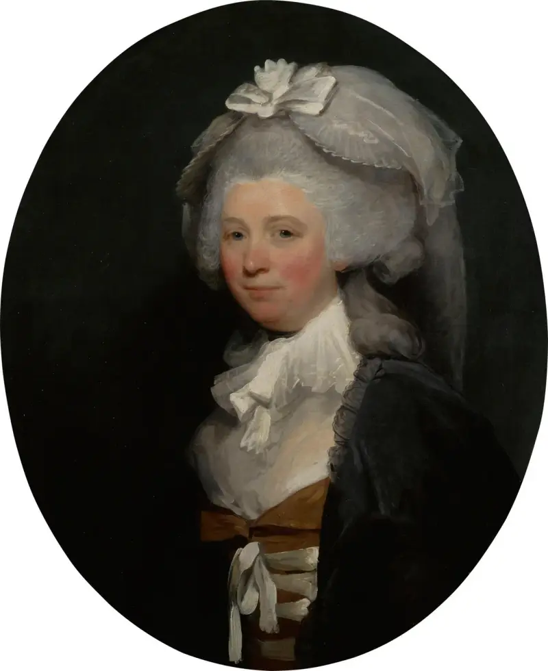 Porträtt av en dam av Gilbert Stuart