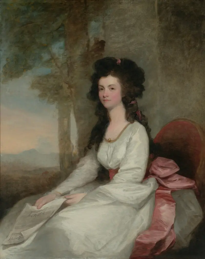 Porträtt av Eleanor Gordon av Gilbert Stuart