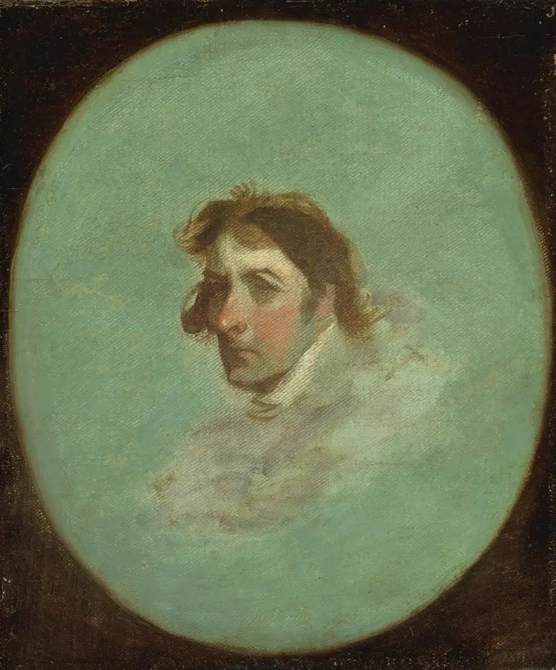 Konstnärens porträtt av Gilbert Stuart