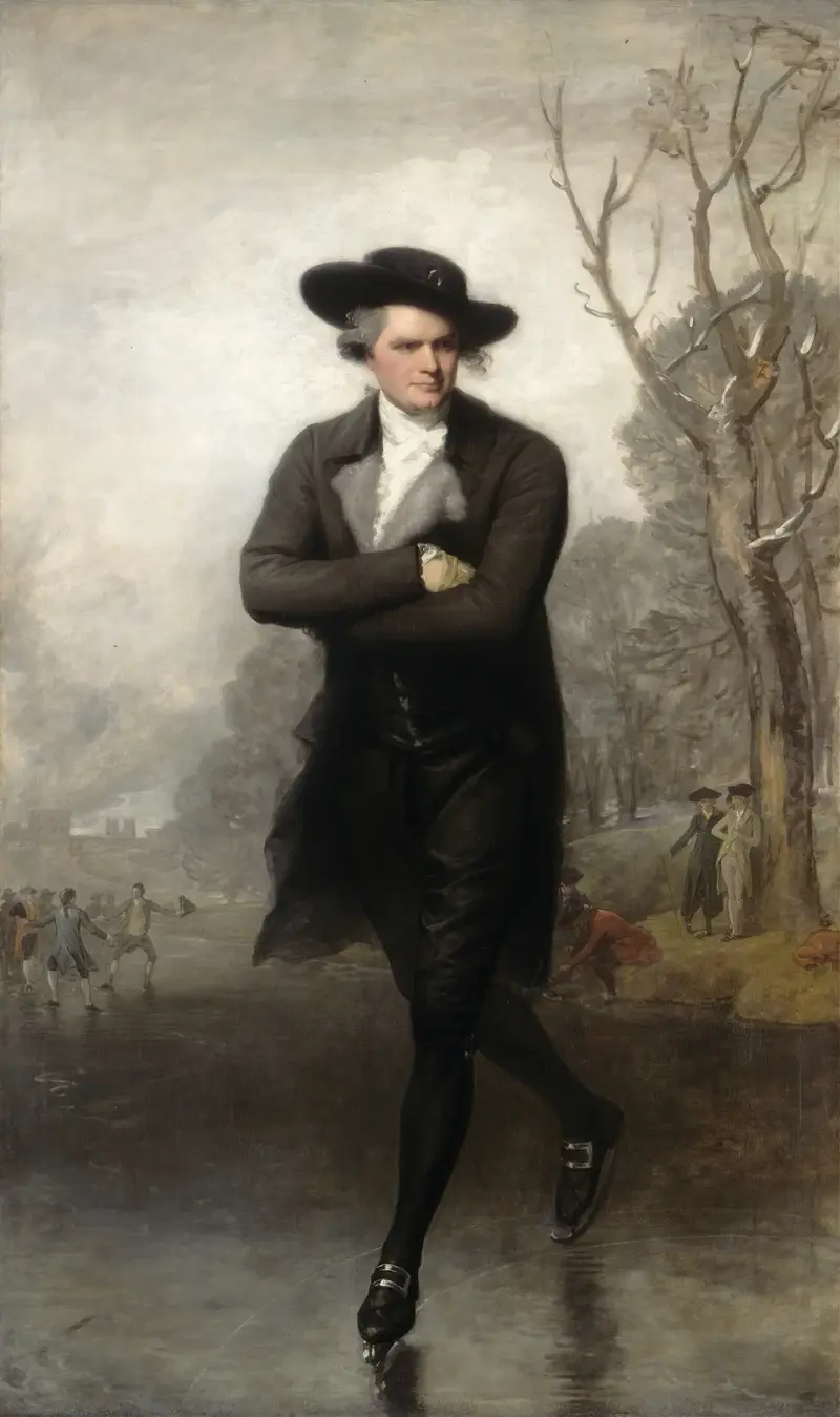 The Skater (Portrait of William Grant) von Gilbert Stuart