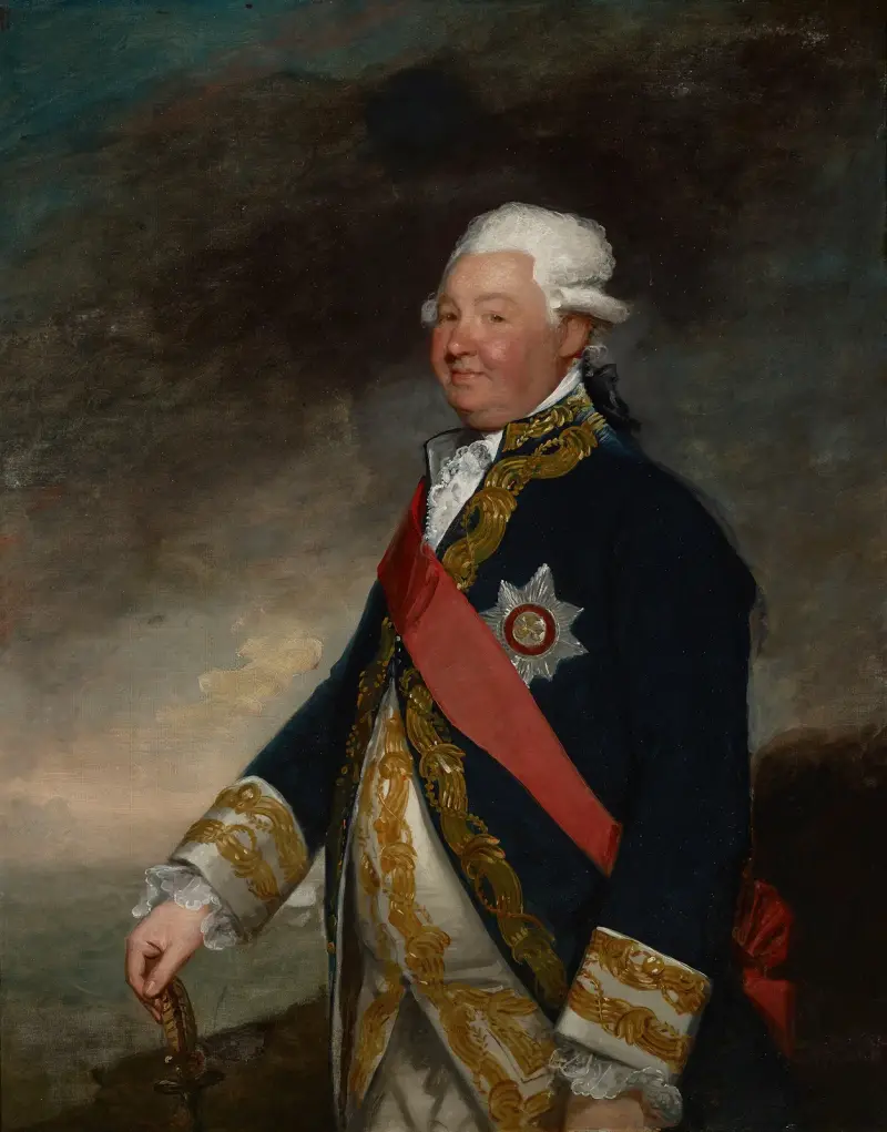 Wiceadmirał Edward Hughes, Gilbert Stuart