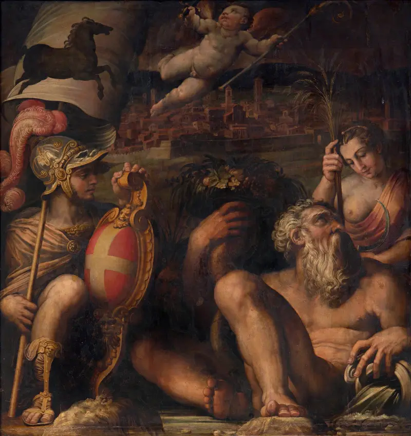 Allegory of Arezzo av Giorgio Vasari