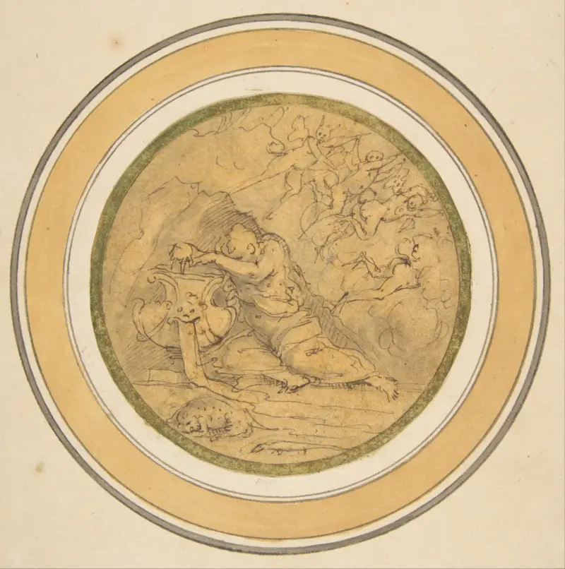 Allegori över glömska av Giorgio Vasari