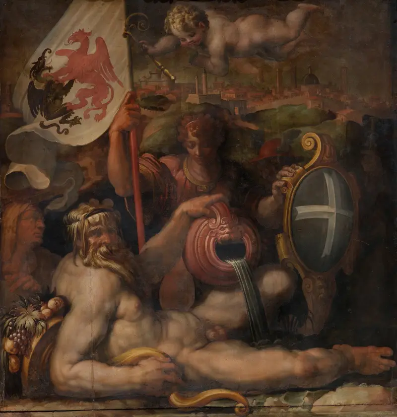 Allegori från Volterra av Giorgio Vasari