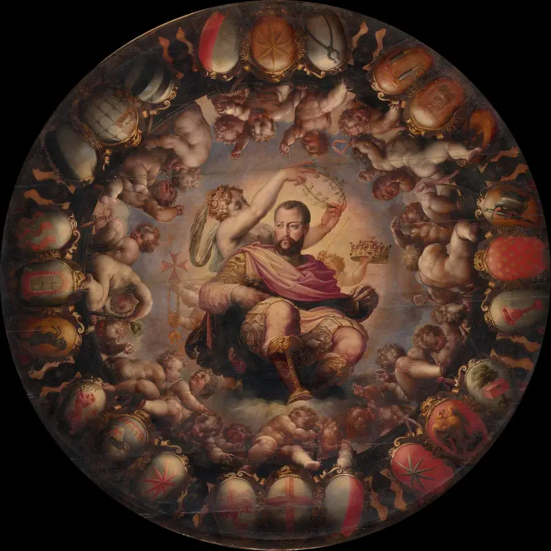 Apoteosen av Cosimo I av Giorgio Vasari