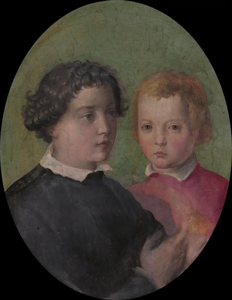 Don Giovanni and Don Garzia de’ Medici av Giorgio Vasari