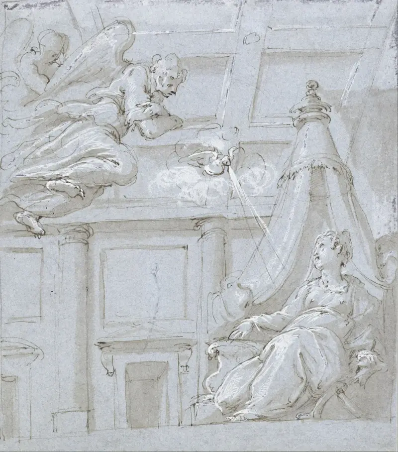 Bebådelsen av Giorgio Vasari