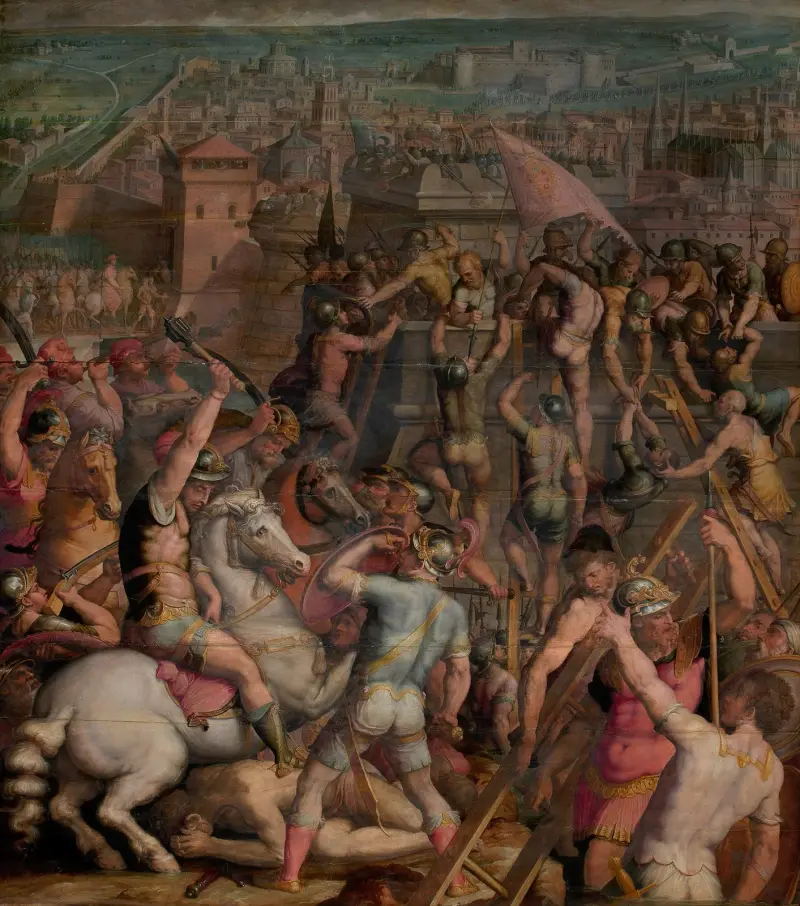 Milano intas av Giorgio Vasari