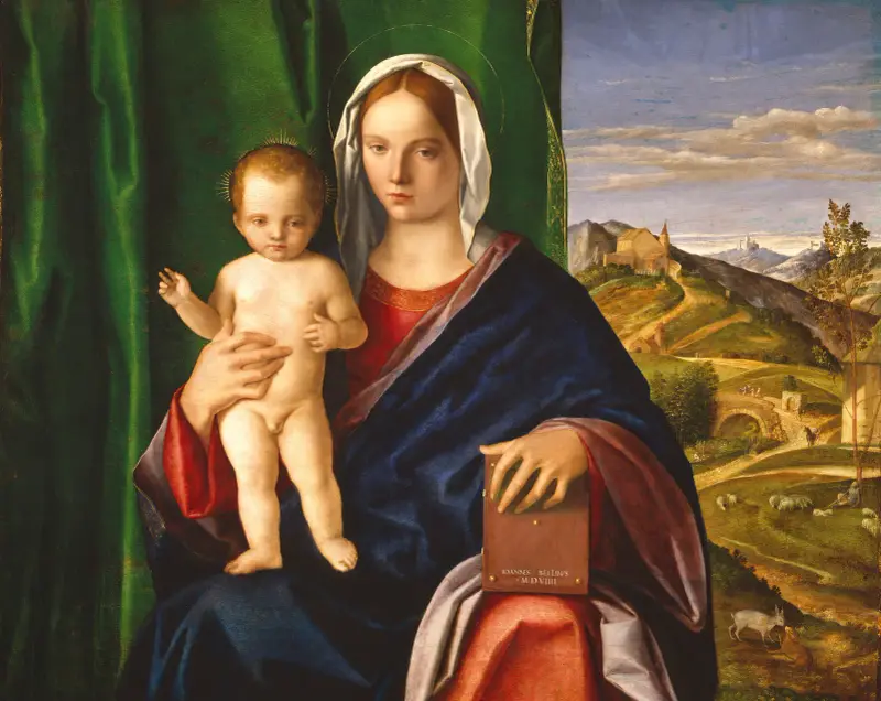 Madonna and Child, 1509 av Giovanni Bellini