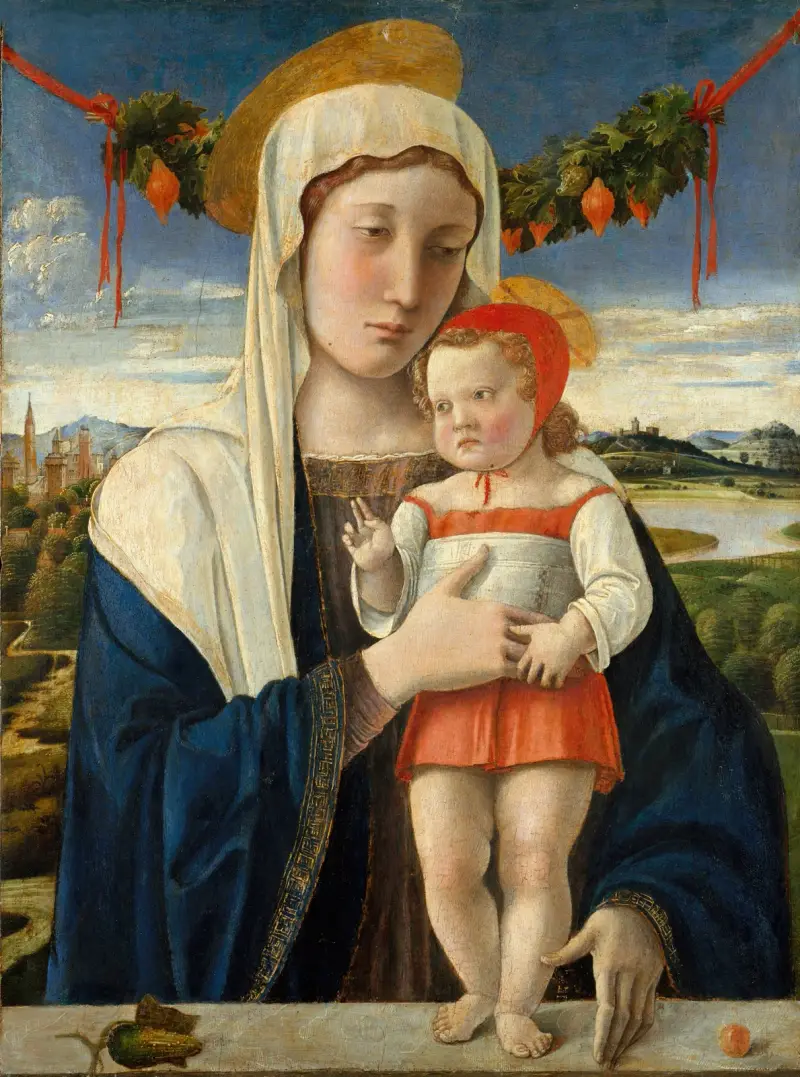 Madonna and Child, 1470 av Giovanni Bellini