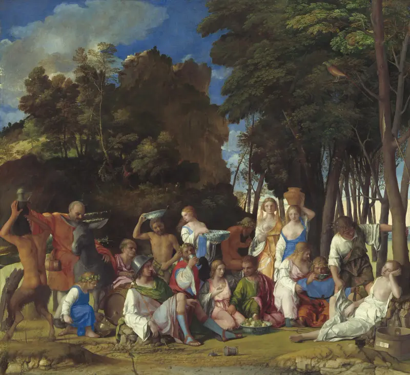 Uczta bogów, Giovanni Bellini