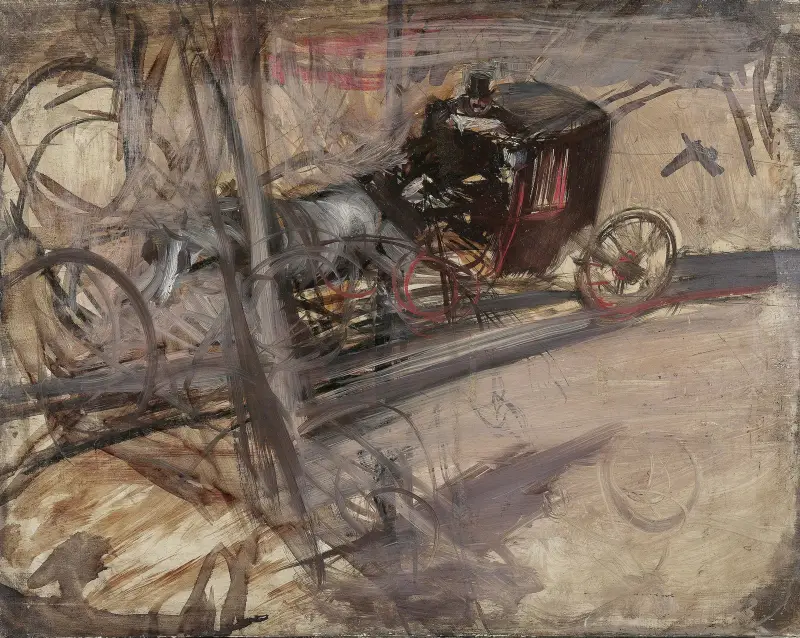 Der Kutscher von Giovanni Boldini