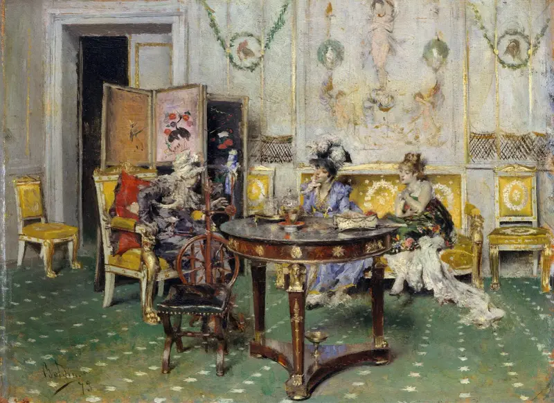 Skvaller av Giovanni Boldini