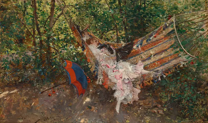 L’amaca av Giovanni Boldini