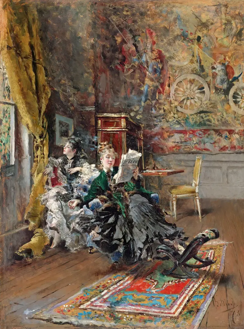 Les Parisiennes von Giovanni Boldini