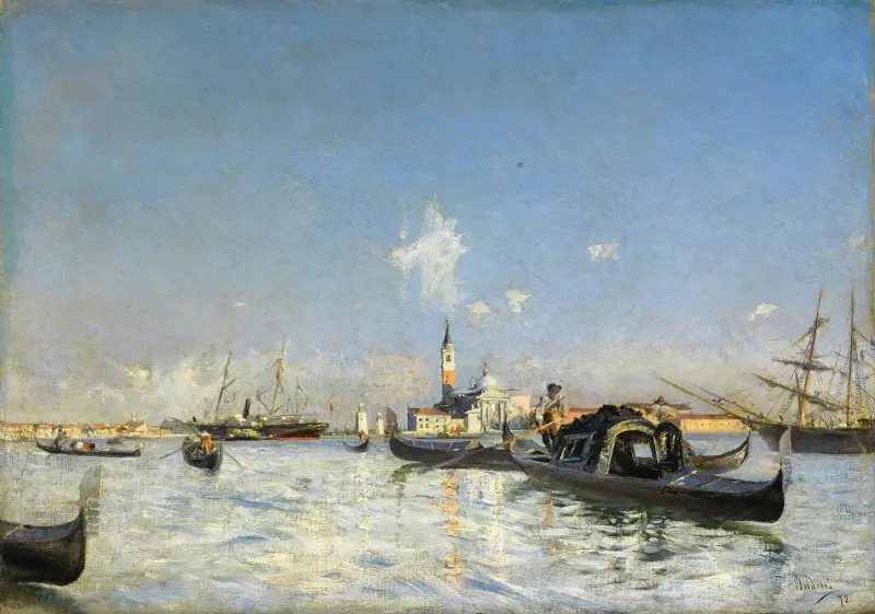 San Giorgio-ön i Venedig av Giovanni Boldini