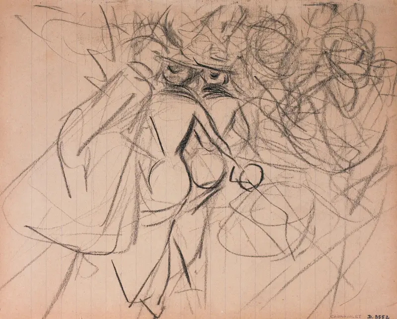 Scène de rue von Giovanni Boldini