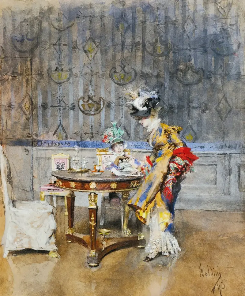 Der Brief von Giovanni Boldini