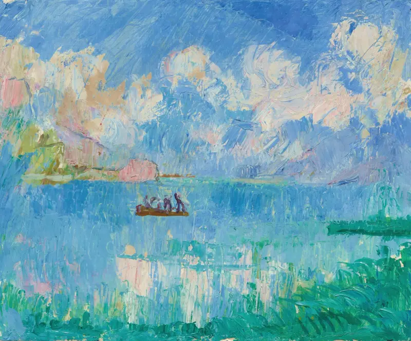 I Pescatori av Giovanni Giacometti