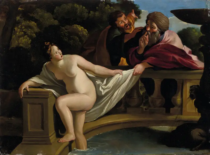 Susanna und die Ältesten von Giovanni Lanfranco