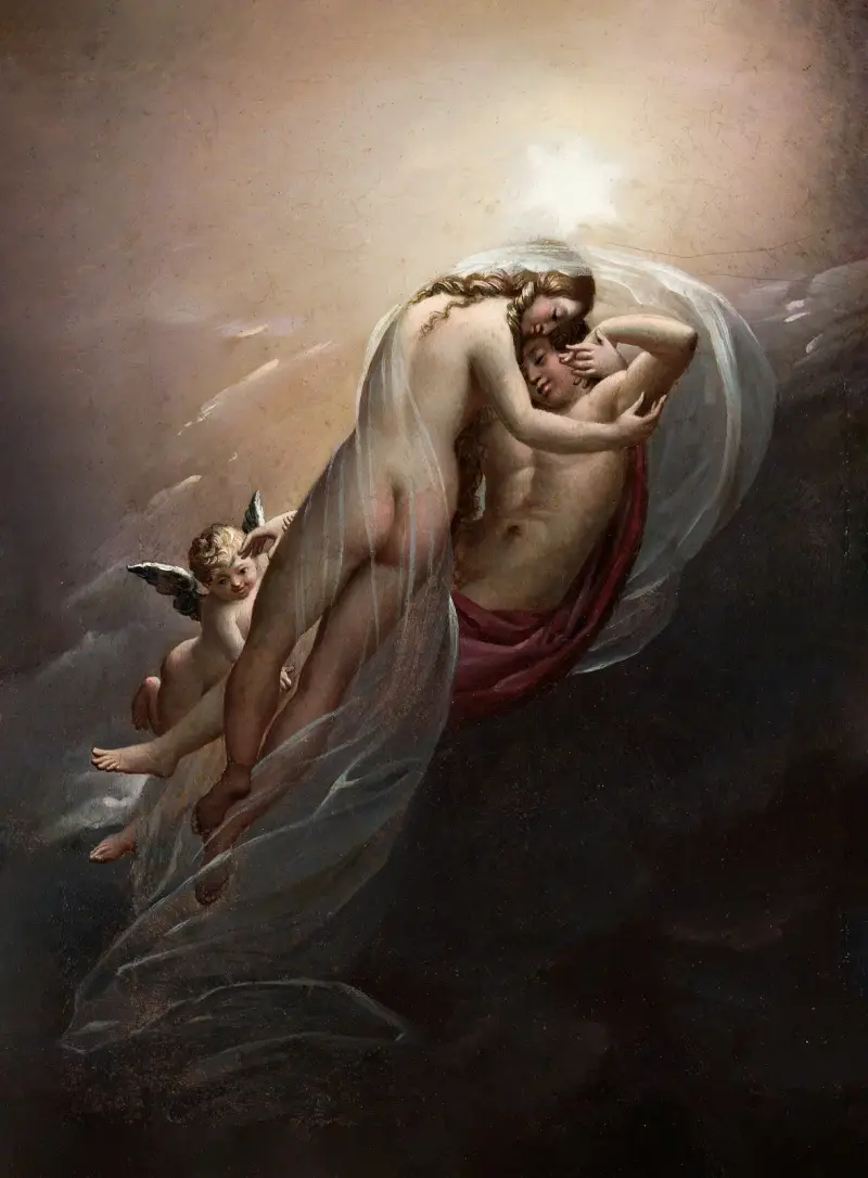 Aurora and Cephalus av Anne Louis Girodet-Trioson