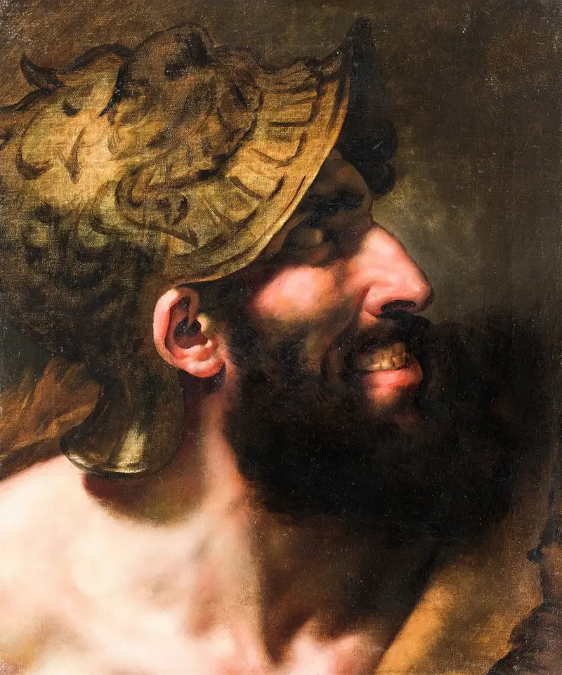 Capaneus – Studie mit dem Titel Der Gotteslästerer von Anne Louis Girodet-Trioson