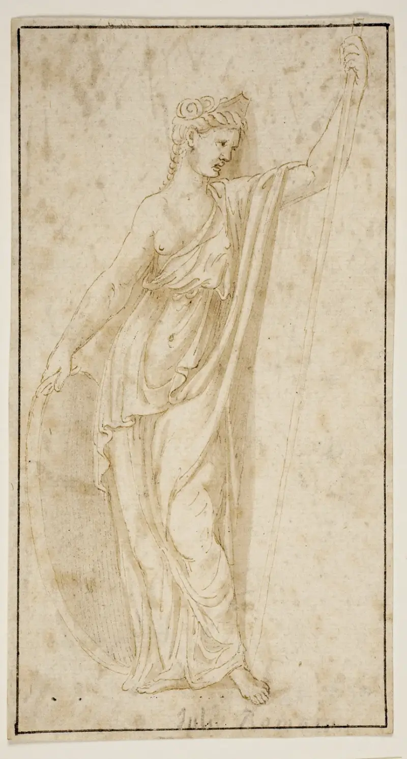 Athene av Giulio Romano