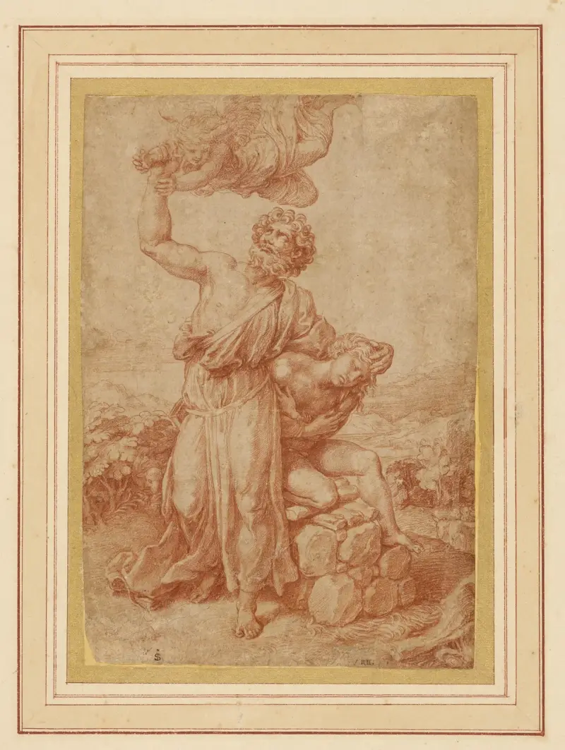 The Sacrifice of Isaac av Giulio Romano