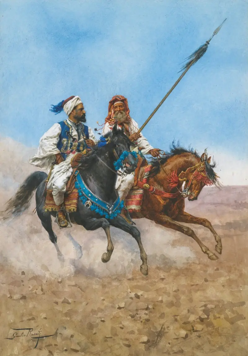 Die arabischen Reiter von Giulio Rosati